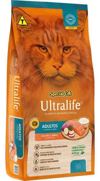 Ração Para Gatos Adulto Seca Special Salmão E Arroz 10,1 kg