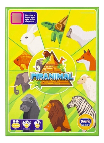 Juego De Mesa - Piranimal - Dactic