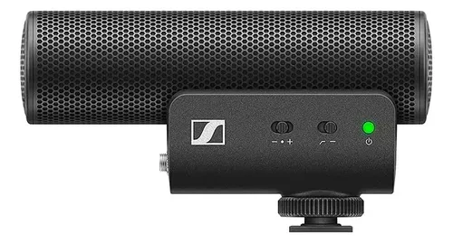 Microfone Sennheiser Mke 400 Shotgun Dslr E Mobile Negro