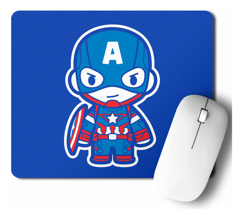 Mouse Pad Capitan America Bebe (d1309 Boleto.store)