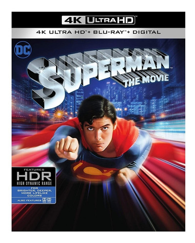 Blu Ray 4k Ultra Hd Superman The Movie Original