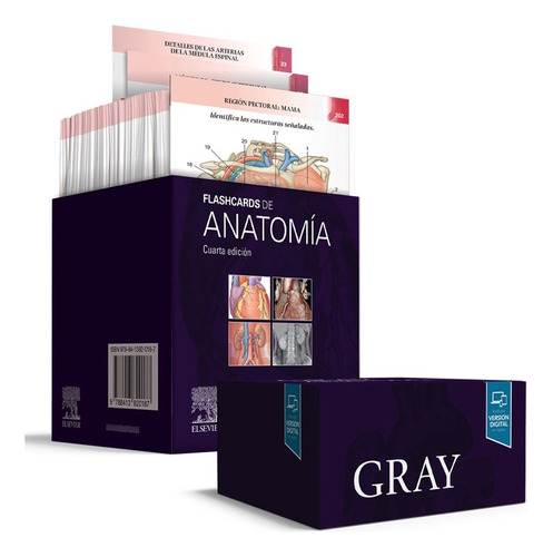 Libro Gray Flashcards De Anatomia - Drake, Richard L.