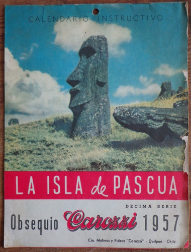 Isla De Pascua Calendario 1957 Fotos