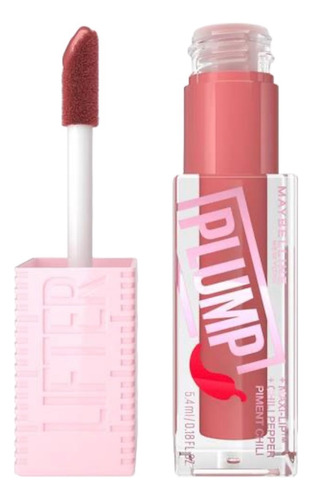 Lifter Gloss Plump, Lip Plumping Gloss Make, Maybelline Acabado Brillante Color 005 Peach Fever