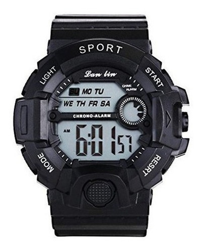 Reloj Deportivo Unisex Multifunción Led Light