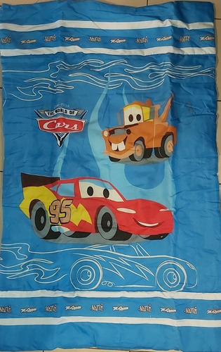 Acolchado Cars Cuna Bebe 80 X 1.30  Importado