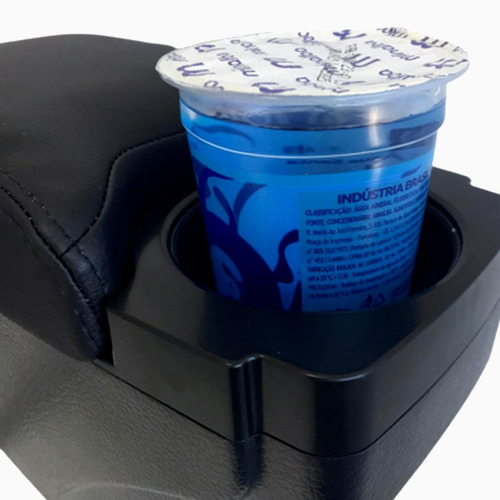 Encosto De Braço Com Porta Copos Preto Palio 1.0 97