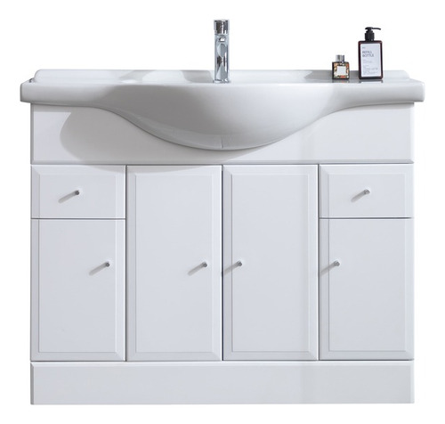 Mueble Vanitorio Duschy 105 Cm Kalla Blanco