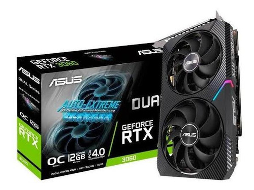Tarjeta De Video Asus Dual Rtx 3060 V2 Oc 12gb G6 192bit