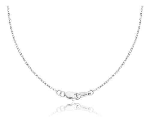 Ladylike Cadena De Plata De Ley 925 Para Mujeres Y Niñas, Co