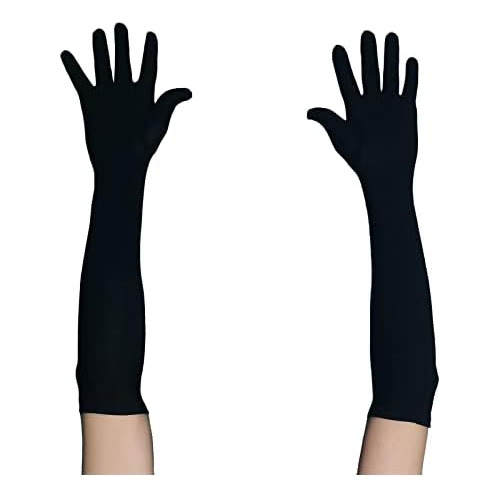 Guantes De Cosplay Largos Y Ajustados De Spandex, Guant...