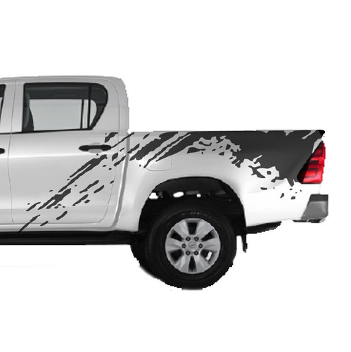 Toyota Hilux, Calco Ploteo Modelo Mud 2 V