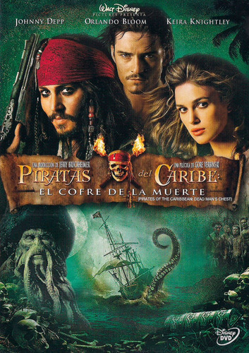 Dvd - Piratas Del Caribe - El Cofre De La Muerte