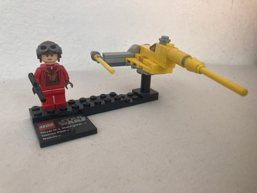 Lego Star Wars Naboo Starfighter De Set 9674 Original 1 Star Wars Naboo Starfighter (Usado)