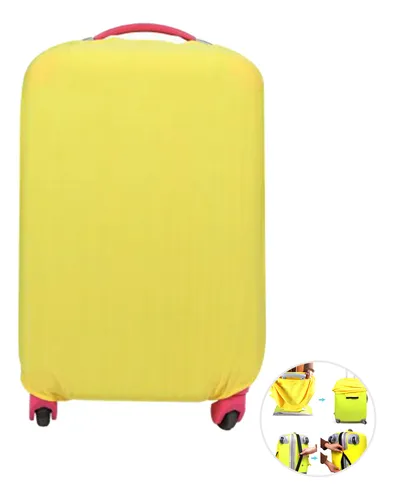 comprar Funda De Maleta Elástica Amarilla Para Maletas De 26 A 30