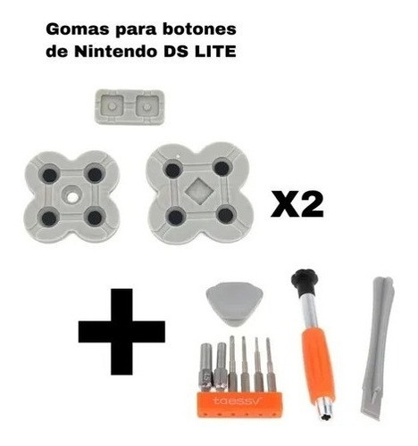 Kit Desarmadores Consolas Videojuegos 9 En 1 + 2 Gomas Lite