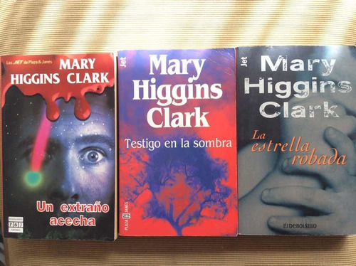 Lote Mary Higgins Clark - Estrella Robada Testigo En Sombra