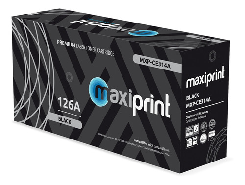 Tambor Maxiprint Compatible Hp 126a Negro (ce314a)