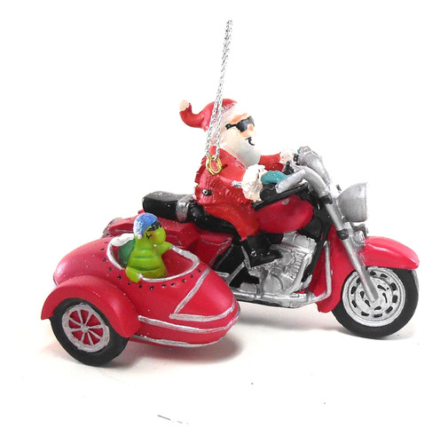 Cape Shore Santa En Una Motocicleta, Tortuga En El Lado Del