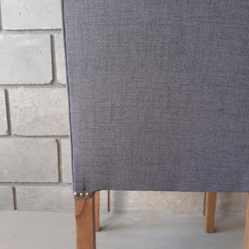 Imagen 9 de 10 de Silla Comedor Vestida Tela Antimancha Premium Sin Interes