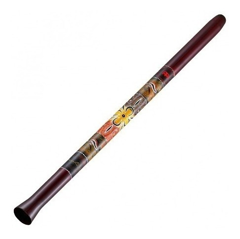 Imagen 1 de 7 de Didgeridoo Profesional Meinl Sintetico Sddg1r Rojo 130 Cm