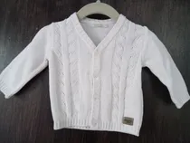 Comprar Saquito Blanco De Hilo De Bebe Marca Mimo Mimo Talle 3\u002F6 Mes