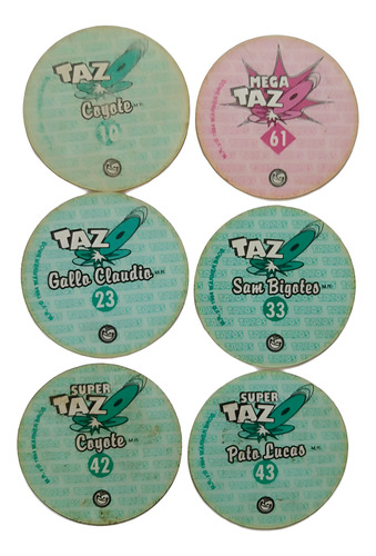 Lote Tazos Warner Bros Looney Tunes - Año 1994 (Usado)