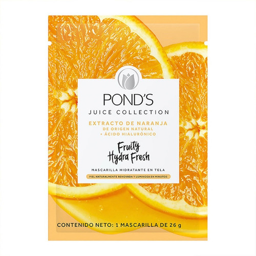 Mascarilla Facial Pond's Juice Collection Naranja 26 G