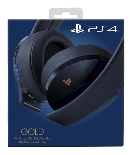 Auriculares Headset Gold 500 Milliones Edition Sony Ps4