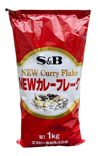 Imagem 1 de 2 de New Curry Flake 1kg S&b Importado Japão