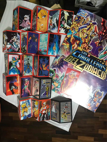 Album Caballeros Zodíaco Oro Completo Saint Seiya Versión Sp