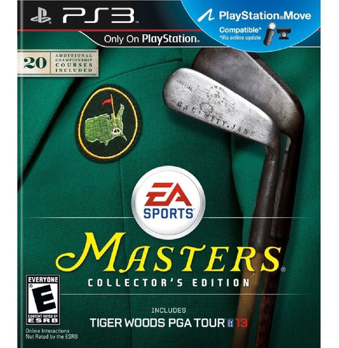 Jogo Masters Collectors Edition Ps3 Playstation Ea Sports