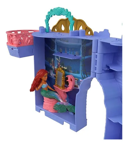 Disney A Pequena Sereia Playset Gruta Da Ariel Mattel Hlx16