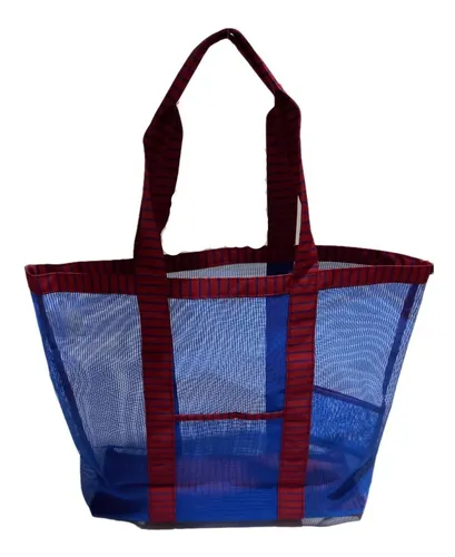 Bolsa de playa y piscina para mujer grande Color rojo
