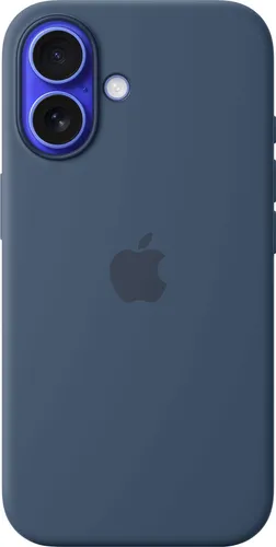 Funda De Silicona Para iPhone 16 - Denim