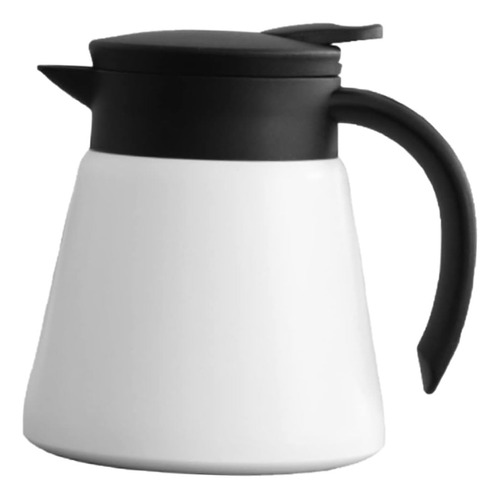 Garrafa Térmica Em Aço Inox Com Gatilho 600ml Chá Café