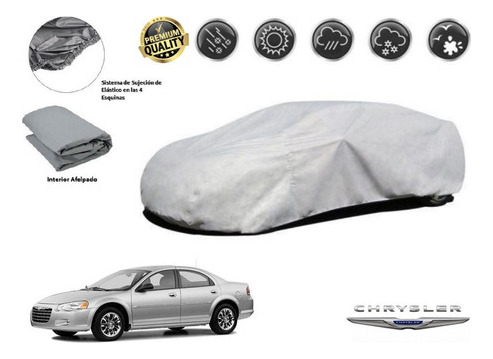 Funda Car Cover Afelpada Chrysler Cirrus 2.4 Turbo 2003