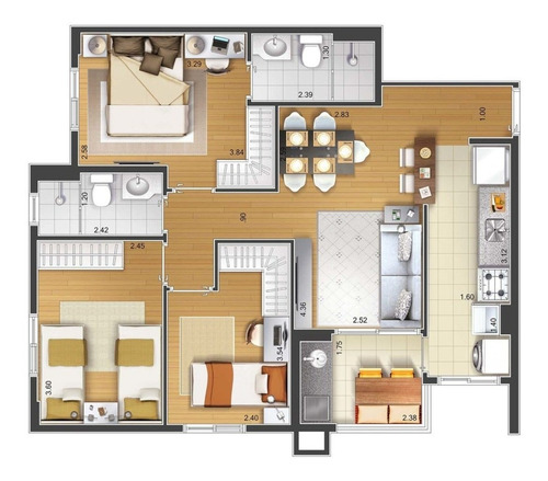 Imagem 20 de 21 de Apartamento - Ap00724 - 70610955