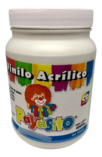 Vinilo Acrilico Payasito 500gr Blanco X 1 Unidad