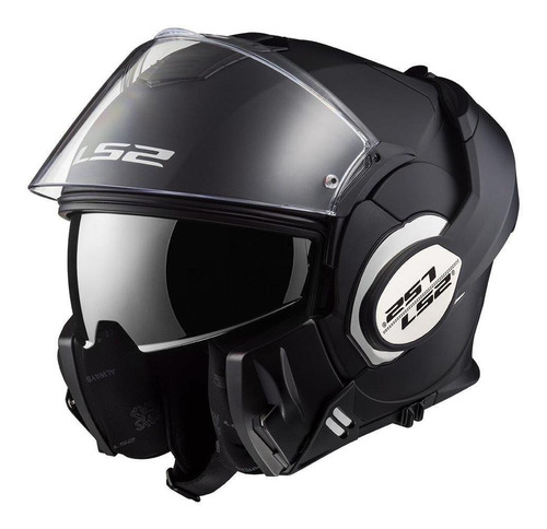 Casco Modular 399 Valiant Matt Black Talle L Ls2