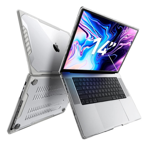 Funda Supcase Para Macbook Pro 14 M1 Pro/max Clear