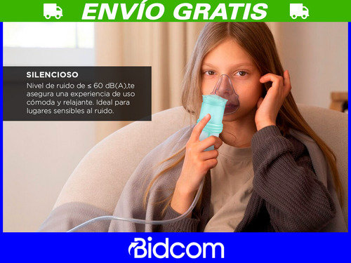 Nebulizador Compresor Gadnic Ultrasónico Portátil Silencioso