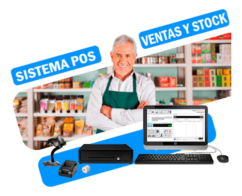 Sistema Punto De Venta Para Pymes Cod Barra Cecinas Fruteria