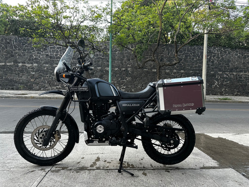 Royal Enfield Himalayan Negra Único Dueño. Incluye Cajas.