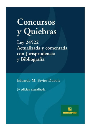 Concursos Y Quiebras - Favier-dubois