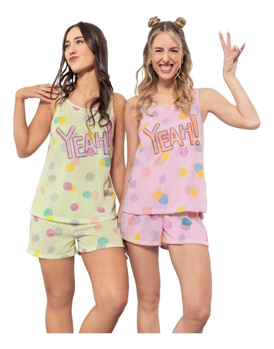 Pijama De Verano Multicolor