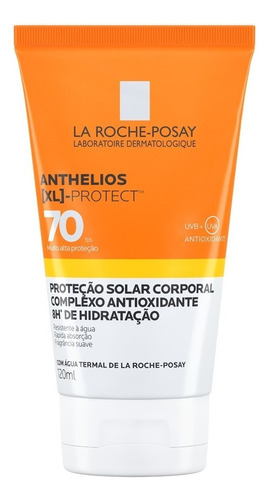 Protetor Solar XL-Protect FPS 70 Suave La Roche-Posay Anthelios Bisnaga 120ml