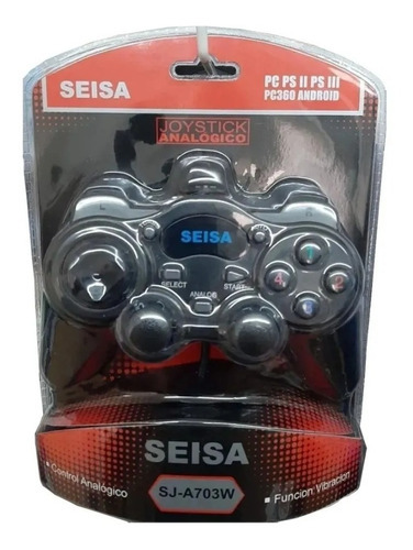 Joystick Con Cable Analógico Para Pc Ps2 Ps3 Pc360 Android