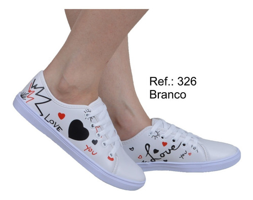 Kit 4 Pares Tenis Feminino Casual Promoçao Frete Gratis