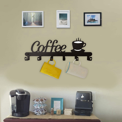 Zz 2 Soportes For Tazas De Café For Montar En La Pared,